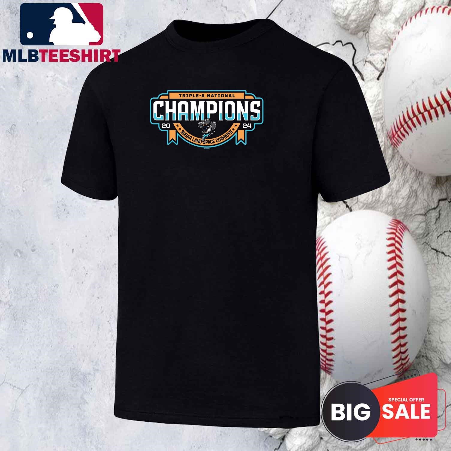 Sugar Land Space Cowboys 2024 Triple-A National Champions Shirt