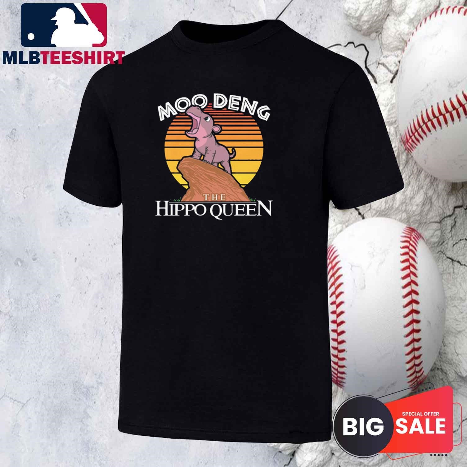 Moo Deng The Hippo Queen Shirt