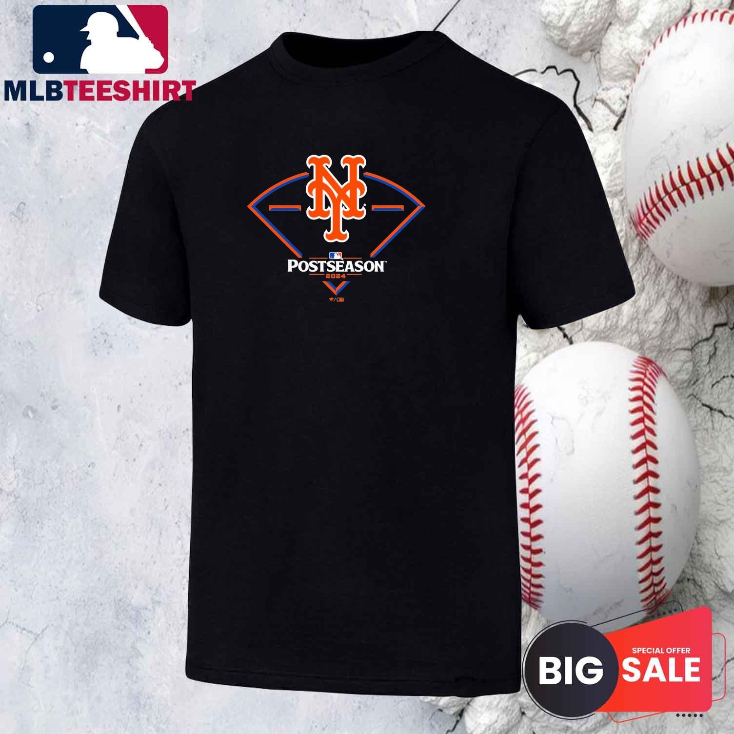 New York Mets 2024 MLB Postseason Around The Horn Shirt